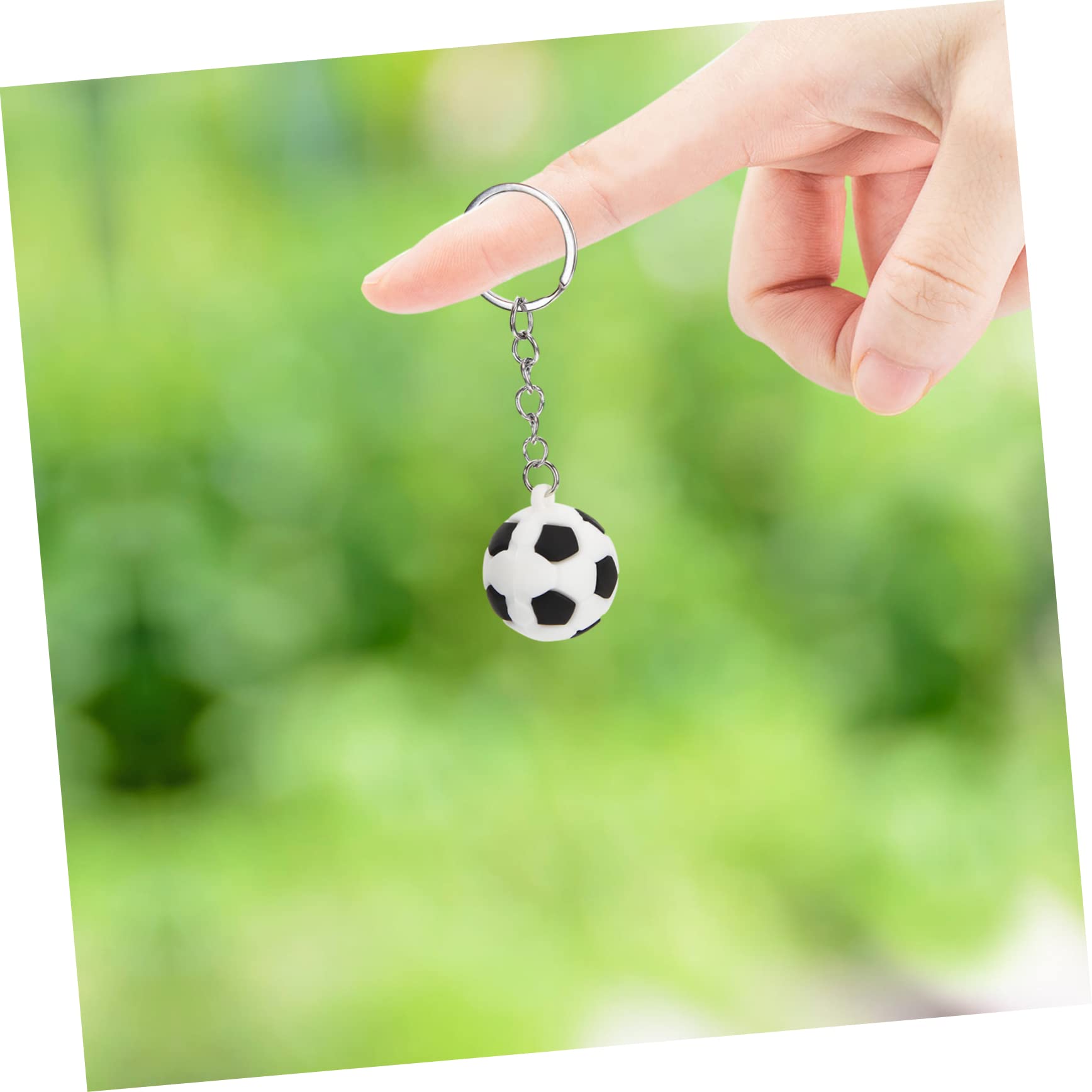 Kisangel 3 Sets Soccer Ball Keychain Key Ring - Football Lover Gift, 12pcs x 3 - Perfect for Sports Enthusiasts, Team Gifts & Soccer Party Favors