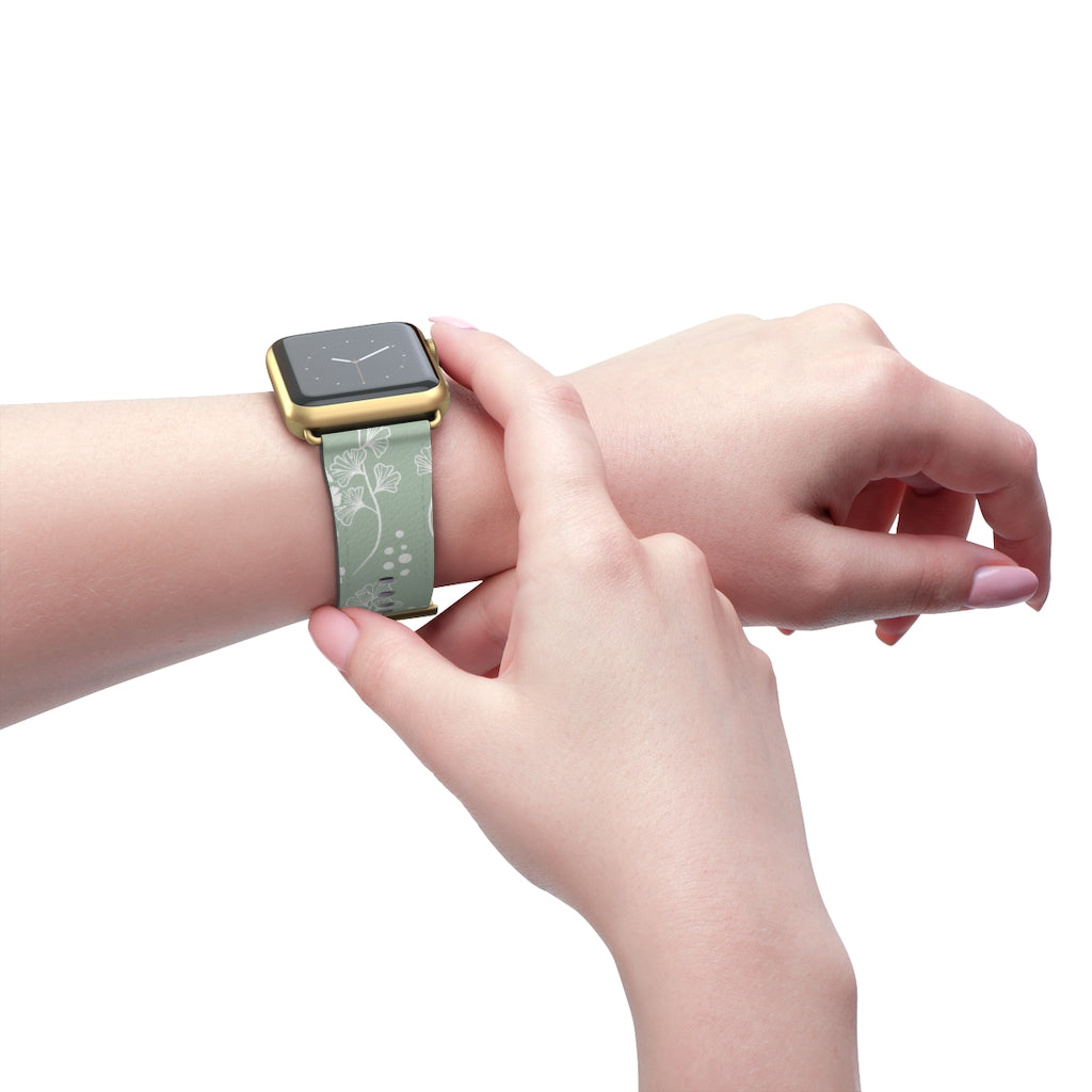 Vintage Hawaiian 'Iwa'iwa Leather Watch Band - Adjustable Replacement Strap for Apple Watch, Fitbit & Samsung Galaxy - Perfect for Beach, Travel & Casual Wear
