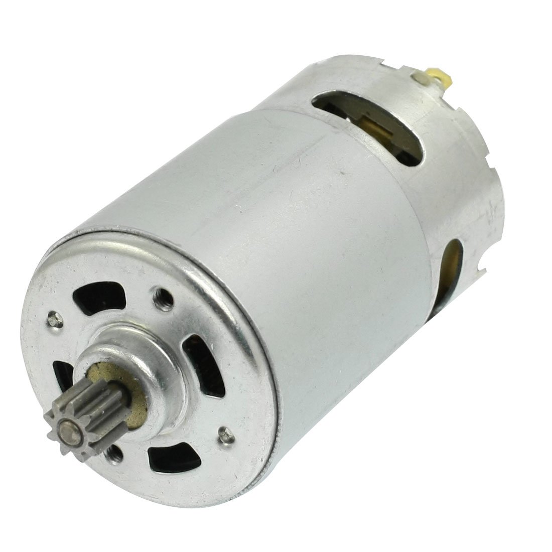 uxcell 9.6V DC High-Speed Gear Motor - 10000 RPM with 9-Toothed Shank for Electric Power Drills | Perfect for DIY Projects, Woodworking & Metalworking