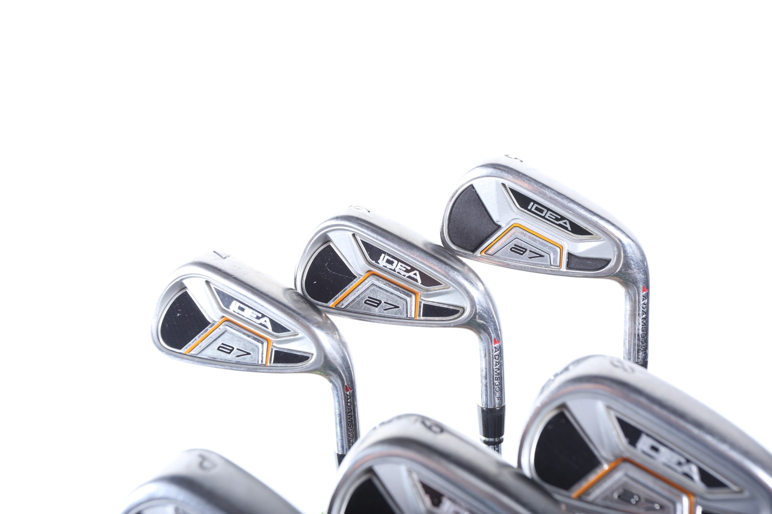 Adams Idea a7 Iron Set Right Handed 5-PW Regular Flex Golf Clubs for Men - Perfect for Mid-Handicap Golfers on the Course