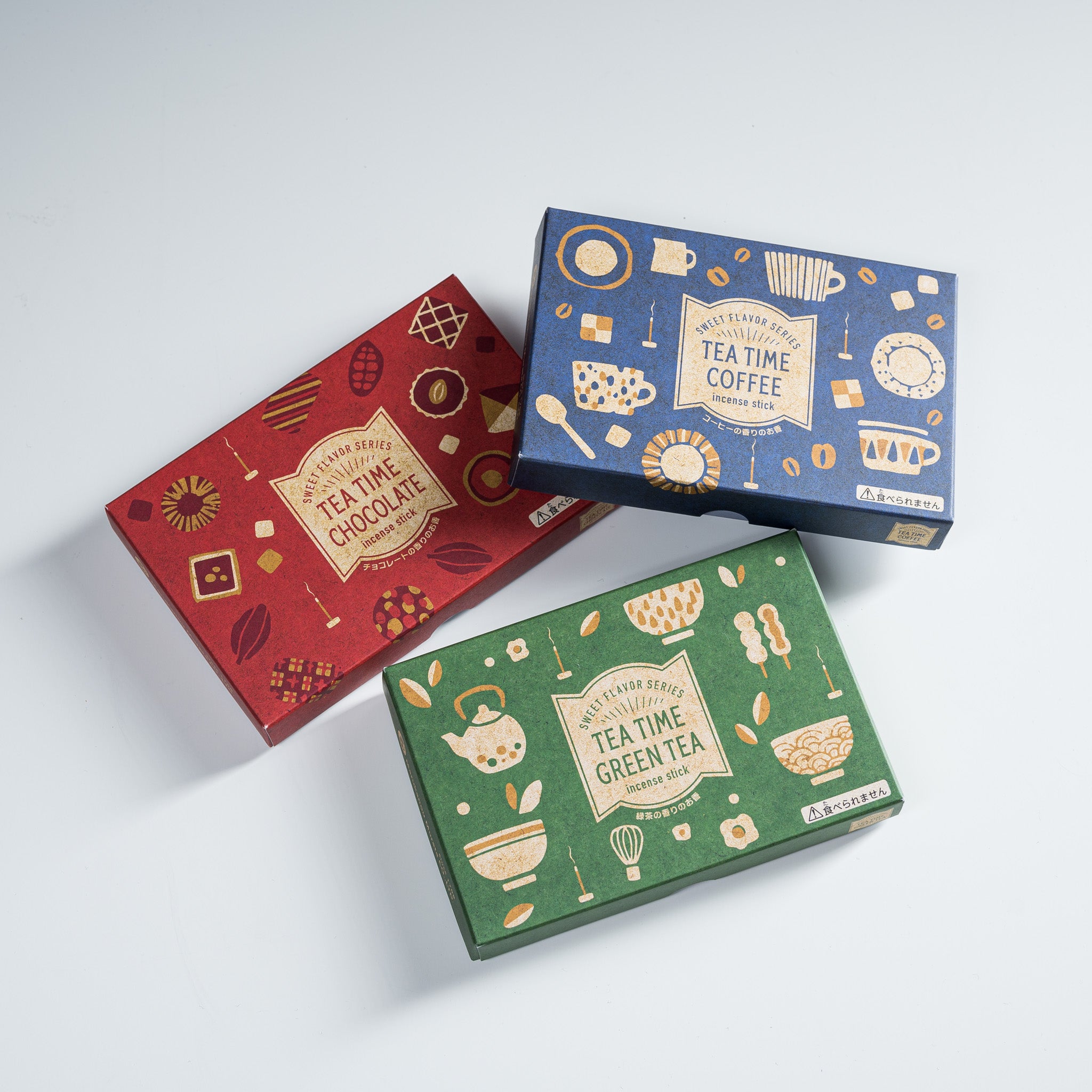 Premium MURATA Tea Time Incense - 3 Relaxing Fragrances for Meditation, Yoga & Home Aromatherapy
