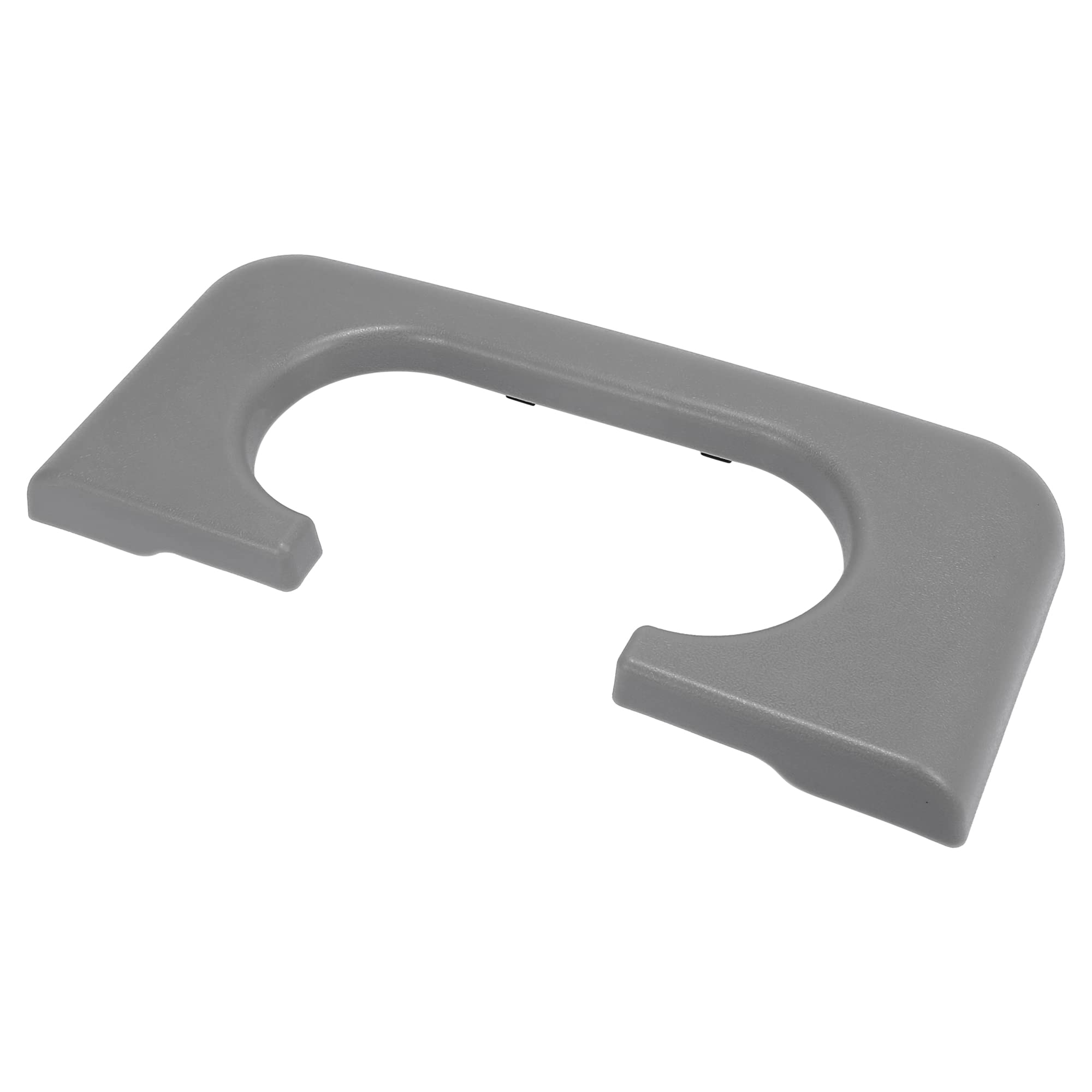 X AUTOHAUX Replacement Center Console Cup Holder for Ford F250 F350 1999-2010 Models - Gray Armrest Pad for Bench Seat - Perfect for Road Trips & Daily Commuting