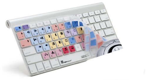 Logickeyboard Skin for Media Composer 8 | Compatible with MacBook Air/Pro 13 15 16 inch | Protective Keyboard Cover for Video Editing | Perfect for Adobe Premiere, Final Cut Pro Users
