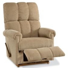 La-Z-Boy Vail Power Rocking Recliner Chair - Comfortable Leather Reclining Sofa for Living Room, Home Theater & Relaxation