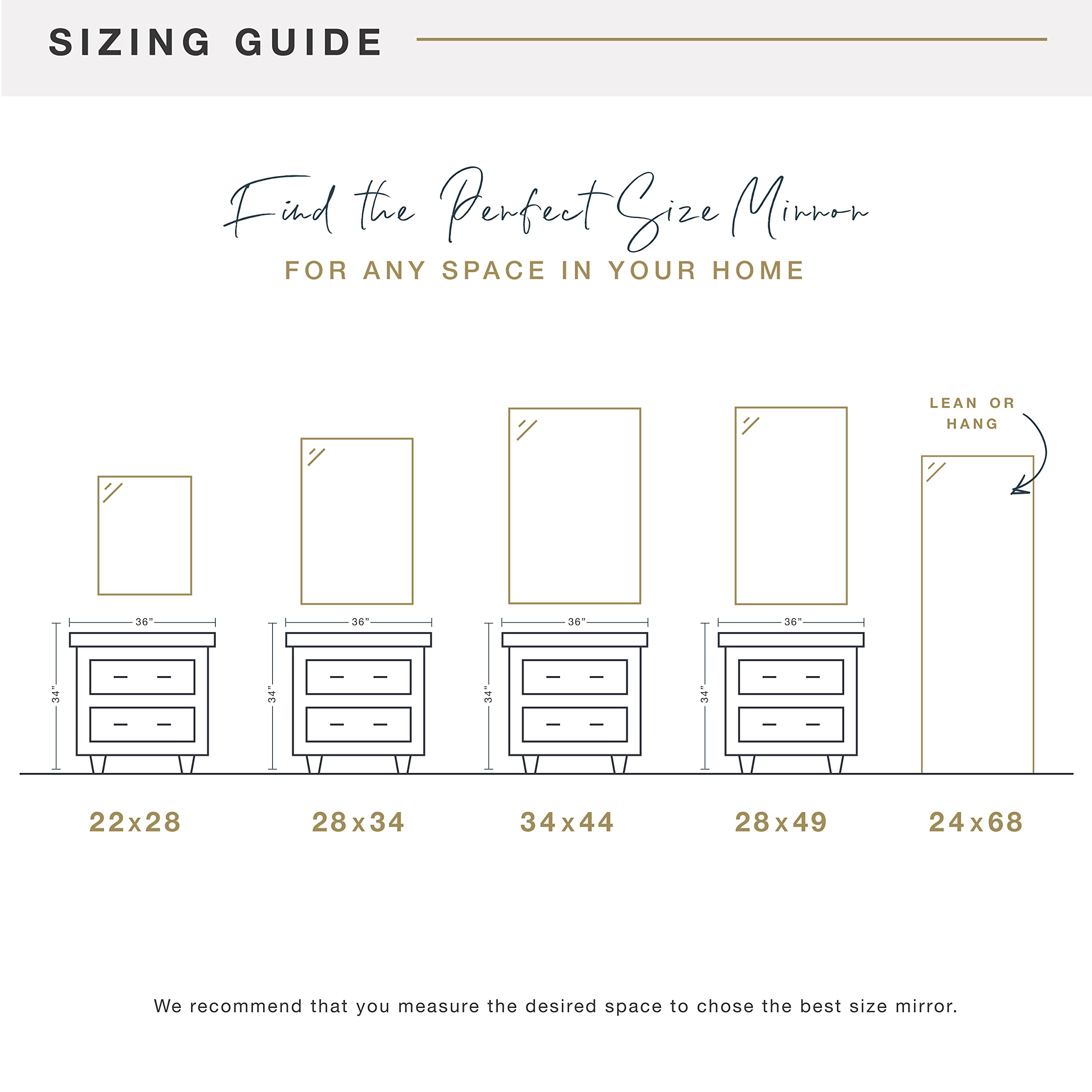 27.5x33.5 Inch Large Wall Mirror with White Woodgrain Frame & Beveled Edge - Full Length Vertical/Horizontal Hanging Mirror for Bathroom, Bedroom, Living Room Decor & Vanity Dressing
