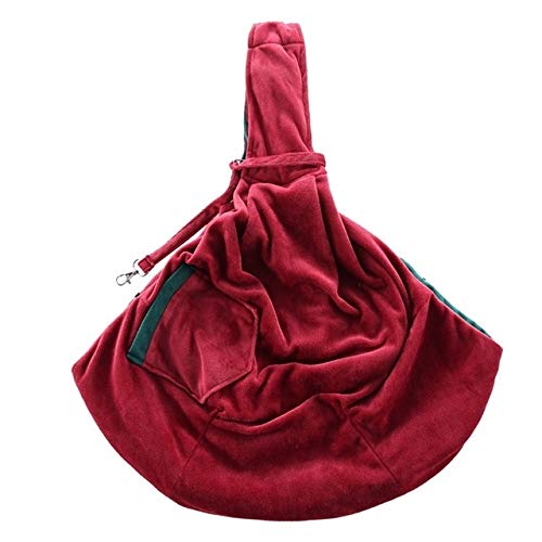 Portable Pet Carrier Bag for Small Dogs & Cats - Hands-Free Shoulder & Chest Travel Carrier for Outdoor Hiking, Walking, Shopping - Lightweight & Comfortable Pet Carrier for Travel, Vet Visits & Daily Use