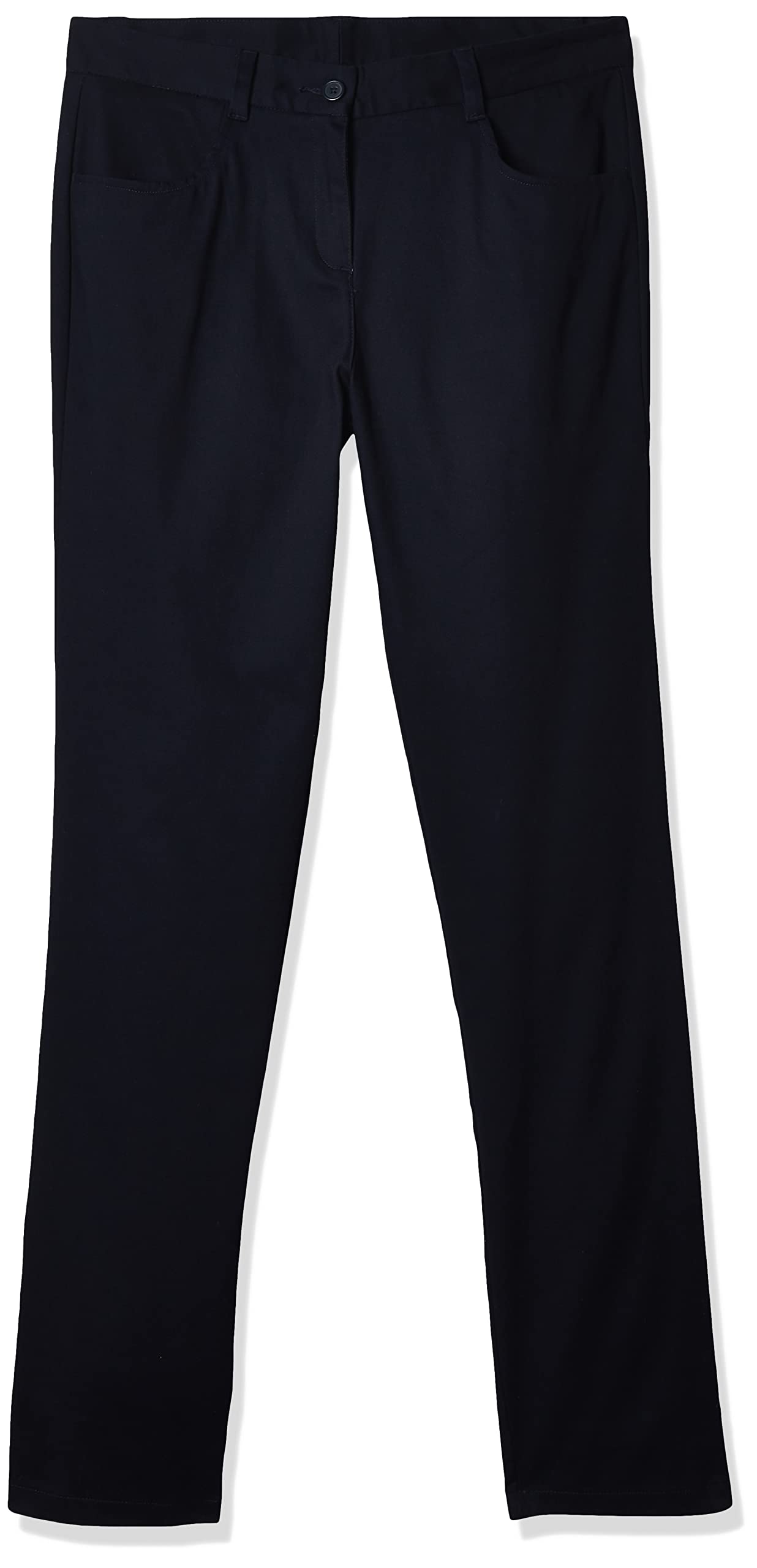 Lee Uniforms Juniors Original Skinny Leg Pants for School & Work - Comfortable Stretch Fit Uniform Trousers for Teen Girls
