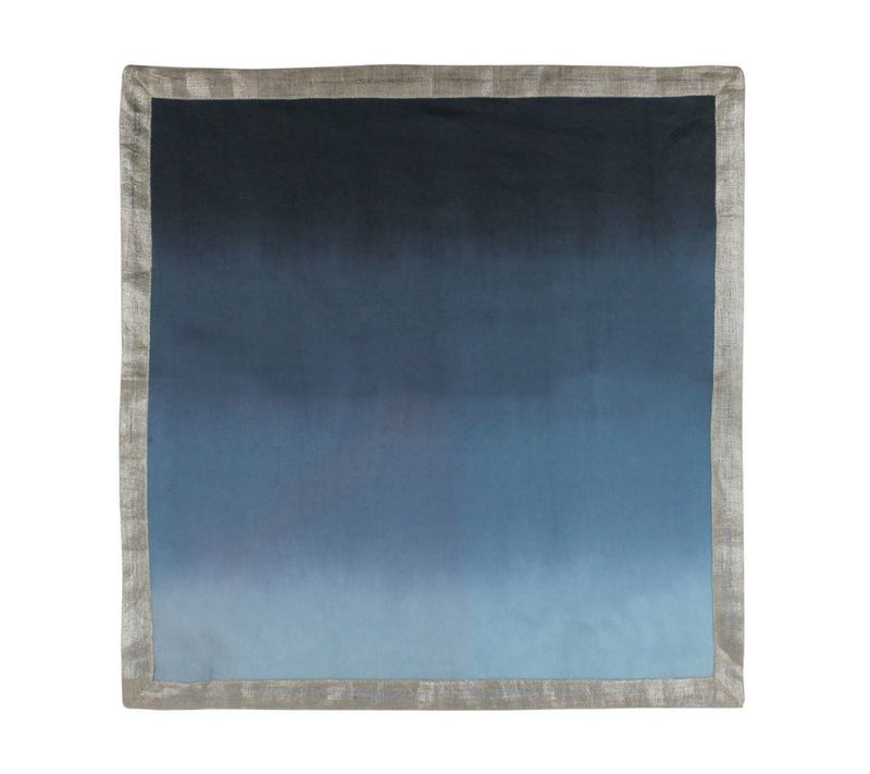 Cool Tone Dip Dyed Napkins Set of 4 - Stylish Handmade Cotton Table Linens for Dinner Parties & Boho Home Decor