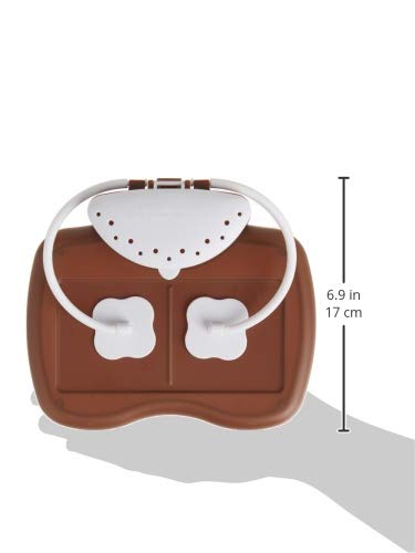 Progressive Prep Solutions Microwave S'mores Maker – Quick & Easy Homemade S'mores in Minutes, Brown/White – Perfect for Camping, Parties, Family Gatherings & Indoor/Outdoor Use