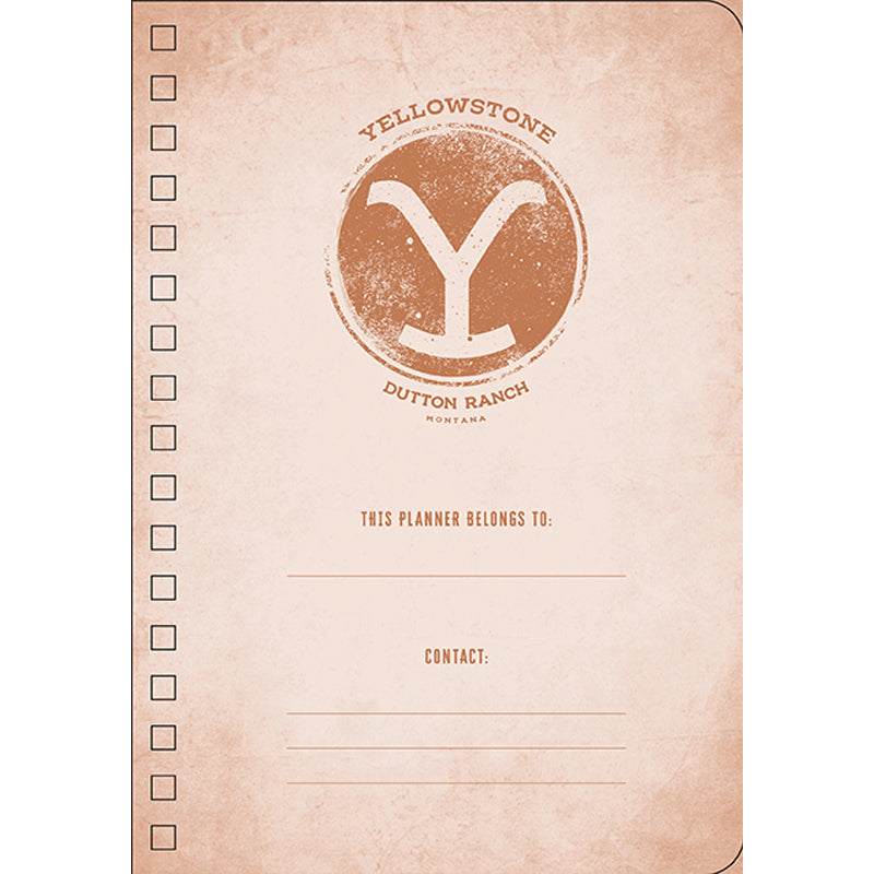 2026 Yellowstone: The Dutton Ranch 13-Month Weekly Planner | Western Theme Calendar Organizer | Perfect for Fans, Cowboy Lovers & Office Use