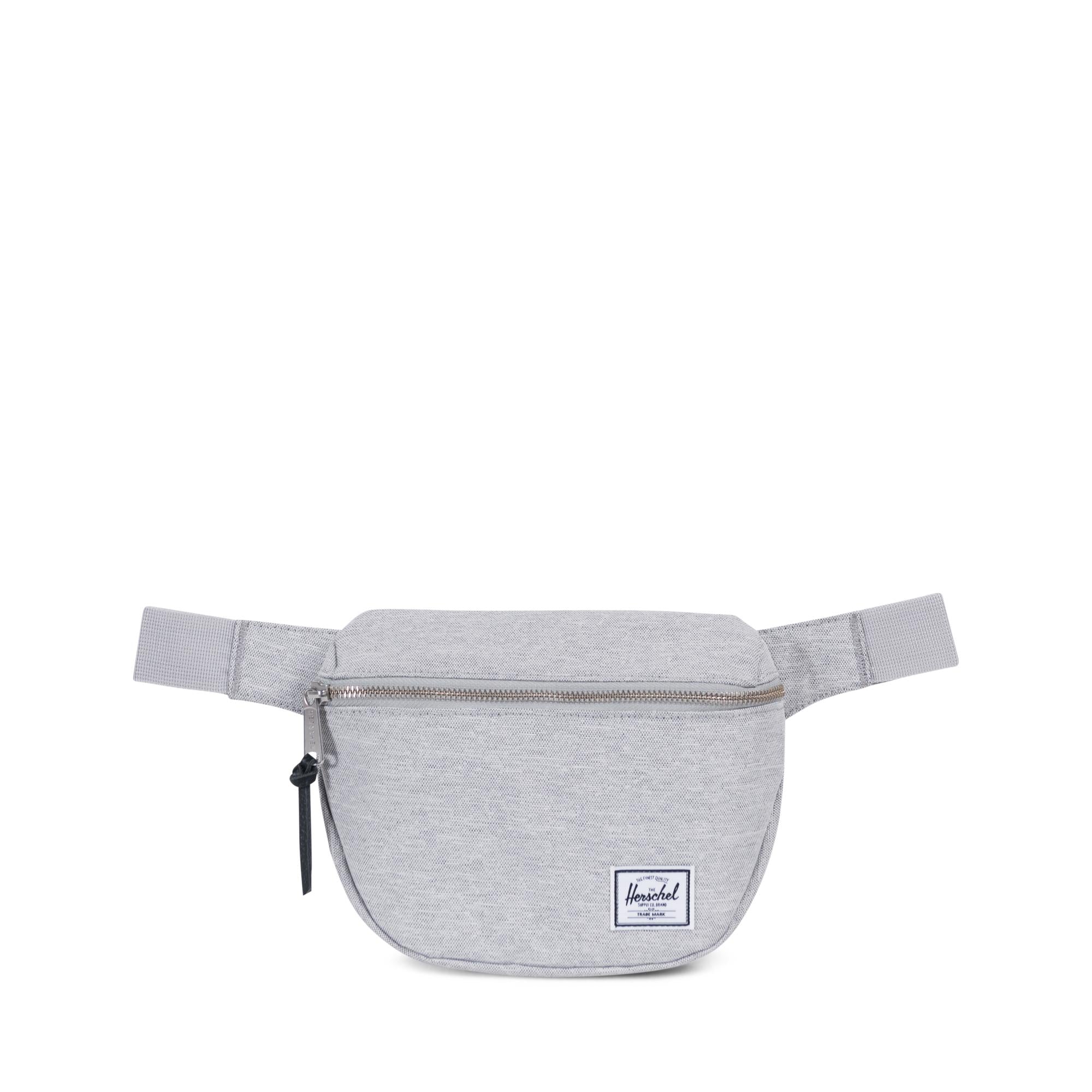 Herschel Fifteen Hip Pack - Light Grey Waist Bag for Travel, Hiking & Everyday Use - Stylish & Functional Fanny Pack
