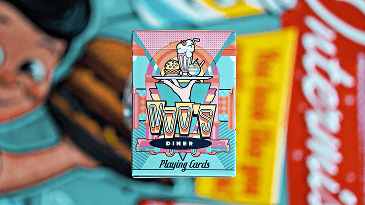 Premium NOC Playing Cards - Diner (Milkshake) Edition | Collectible Poker Cards for Game Nights, Magic Tricks & Cardistry | Perfect for Parties, Travel & Gifts