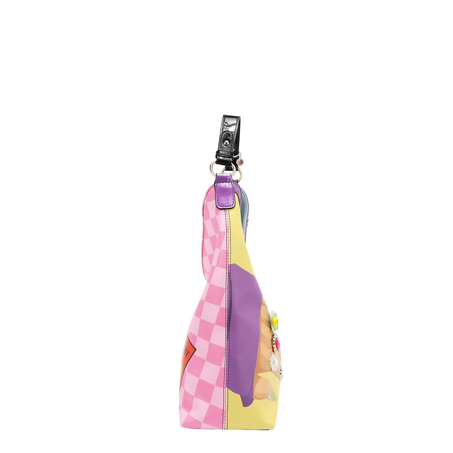 Trendy Nail Polish Hobo Bag - Stylish Crossbody Purse for Women | Perfect for Travel, Shopping & Everyday Use
