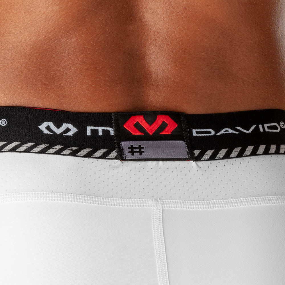 HEX® Men's Basketball Compression Shorts with Built-in Thigh Pads - Moisture Wicking Performance Shorts for Basketball, Training & Gym Workouts