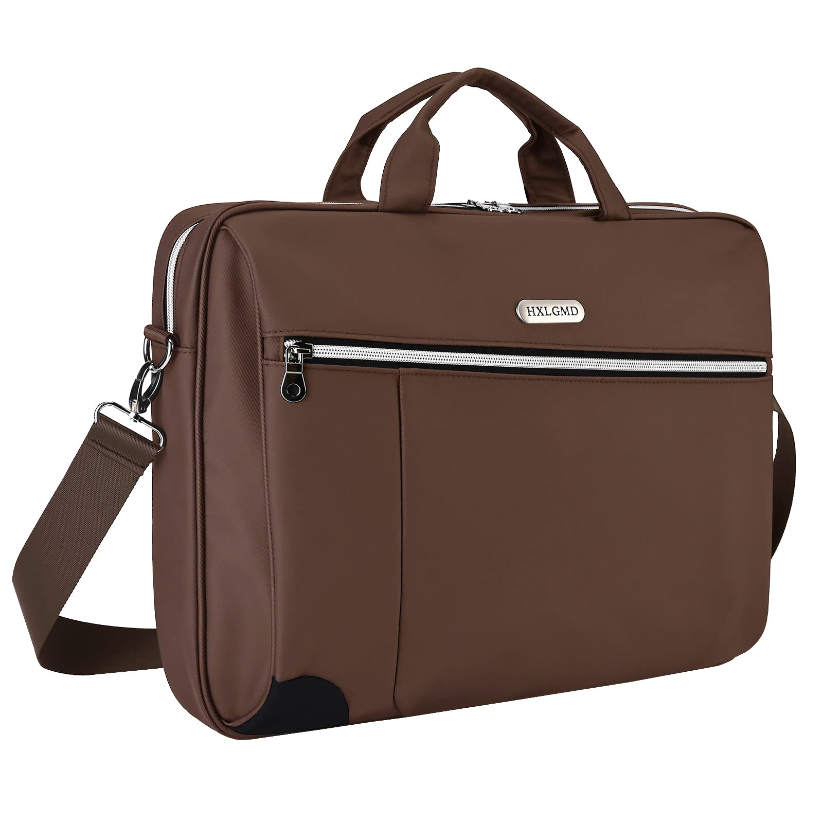 15-16 Inch Waterproof Laptop Bag with 360° Protection - Slim Briefcase for Men & Women, Business Office Work, Travel & Commute