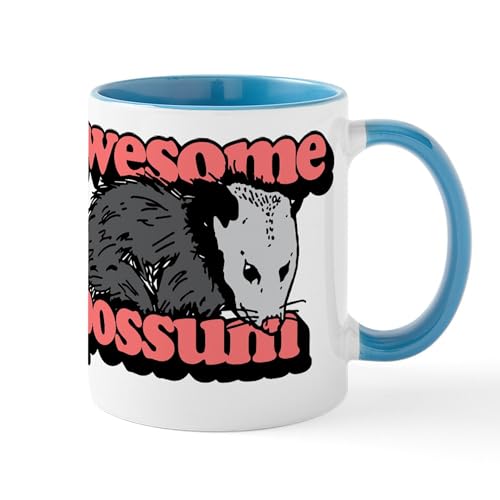 White/Blue Inside - Awesome Possum