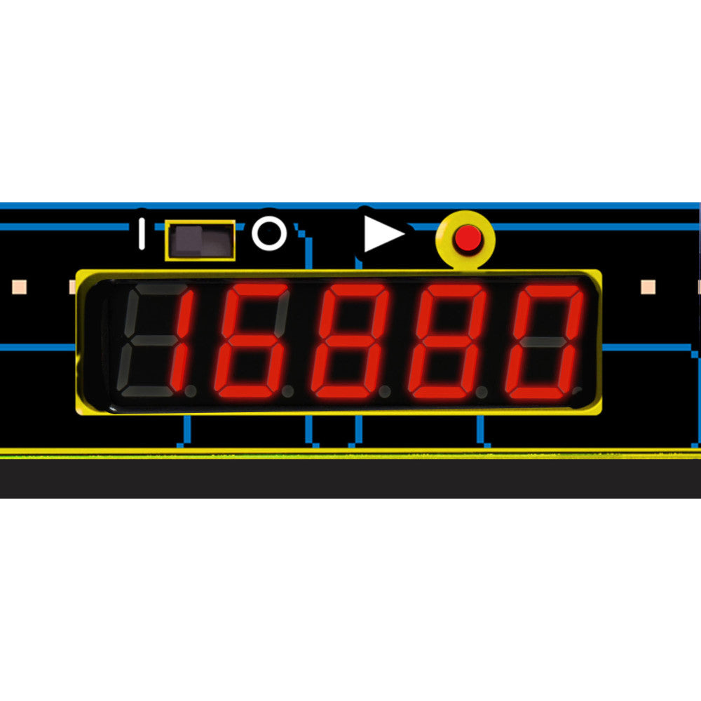 Pac-Man Light & Sound Tabletop Pinball Game - Classic Arcade Style with Interactive LED Effects - Perfect for Home Entertainment & Game Room Decor