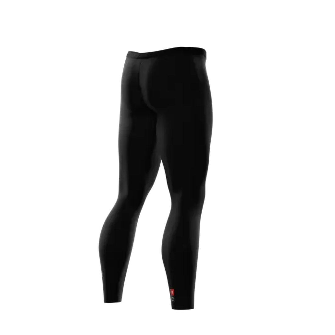 Compressport Unisex LG Running Compression Tights for Men & Women - Moisture Wicking, Muscle Support for Running, Gym & Outdoor Workouts
