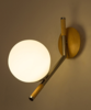 AQUEENA Stylish Globe Wall Lamp - Modern LED Light Fixture for Bedroom, Living Room & Office Decor (Pre-Order) - Perfect for Ambient Lighting and Home Interior Design