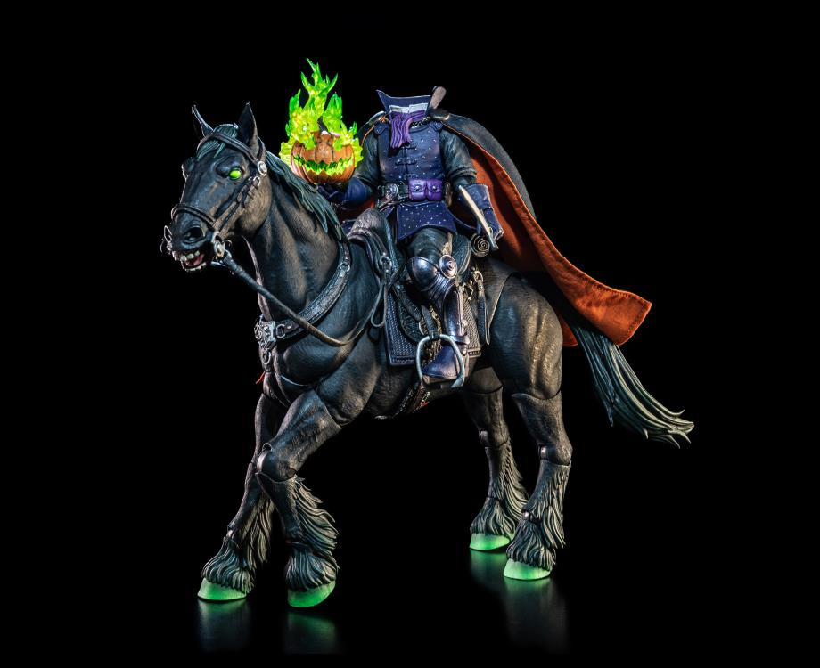 Mythic Legions 1/12 Scale 6-Inch Action Figure - Headless Horseman & Father Christmas Collectible by Four Horsemen Studios | Perfect for Display, Photography & Fantasy Dioramas