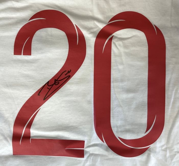 Dele Alli Signed England Soccer Jersey - Authentic Autographed Football Shirt - Perfect for Fans, Collectors & Memorabilia Enthusiasts - Great for Gifts, Display & Sports Events