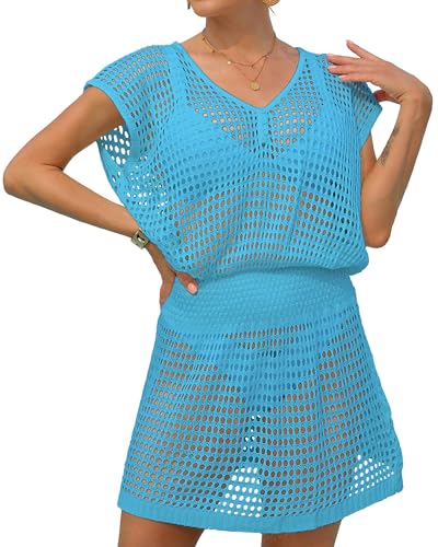 Hollow Out Bright Blue