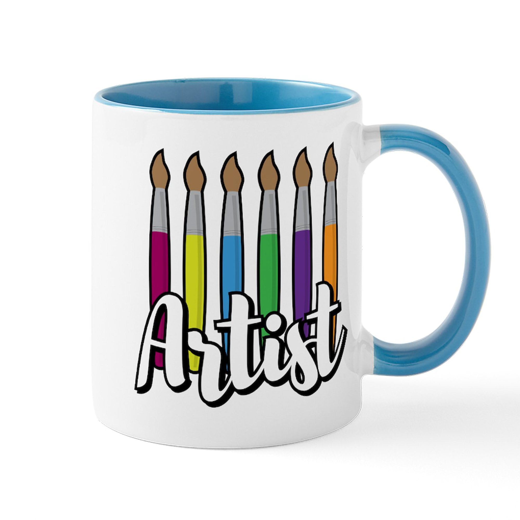 11 oz (325 ml) Ceramic Coffee Mug - Artist Design by CafePress | Perfect for Home, Office & Gifts