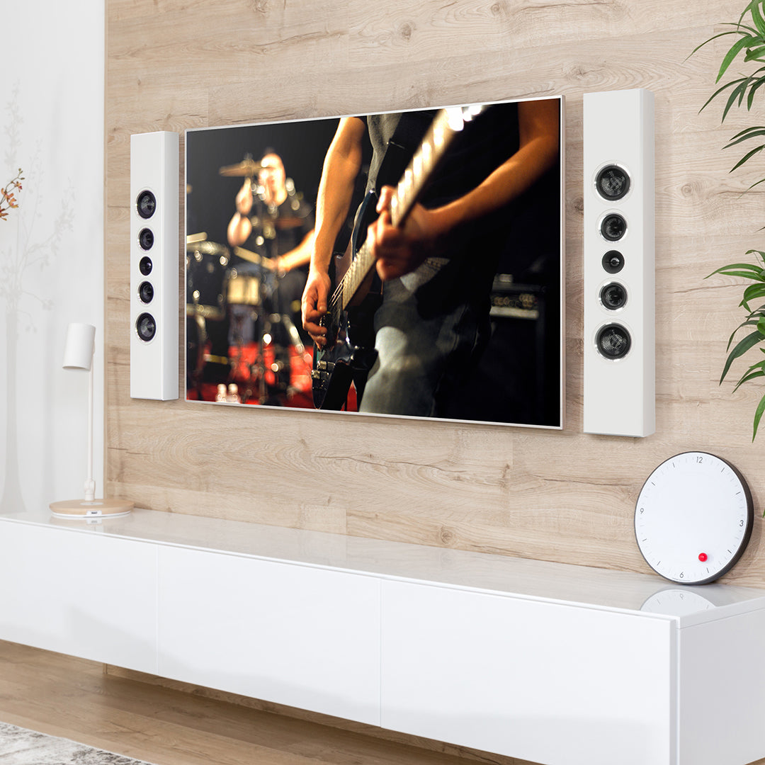 PSB PWM2 On-Wall Speaker - High-Performance Home Theater & Music Speaker for Wall Mounting - Perfect for Living Room, Home Theater & Surround Sound Systems