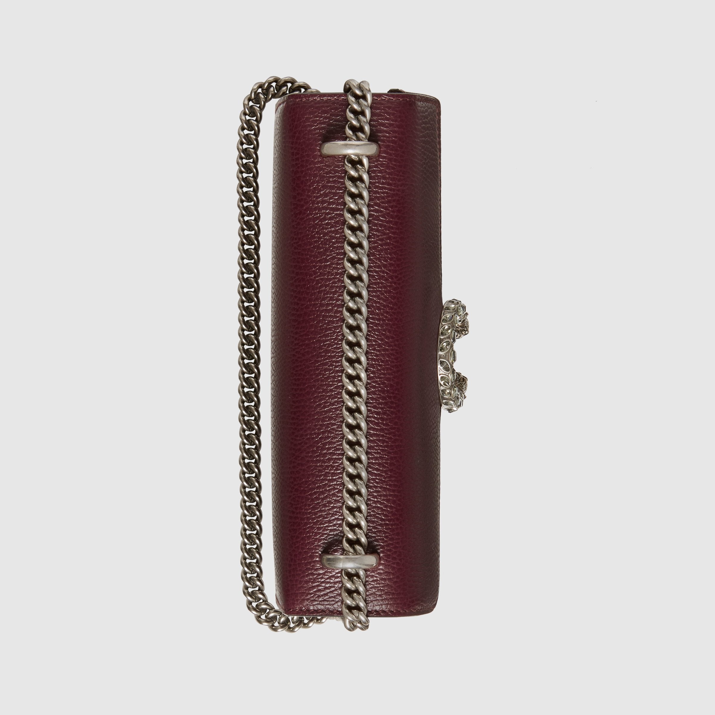 Gucci Dionysus Small Shoulder Bag - Burgundy Leather Crossbody Purse for Women | Fashion Luxury Handbag for Party, Date Night & Everyday Use