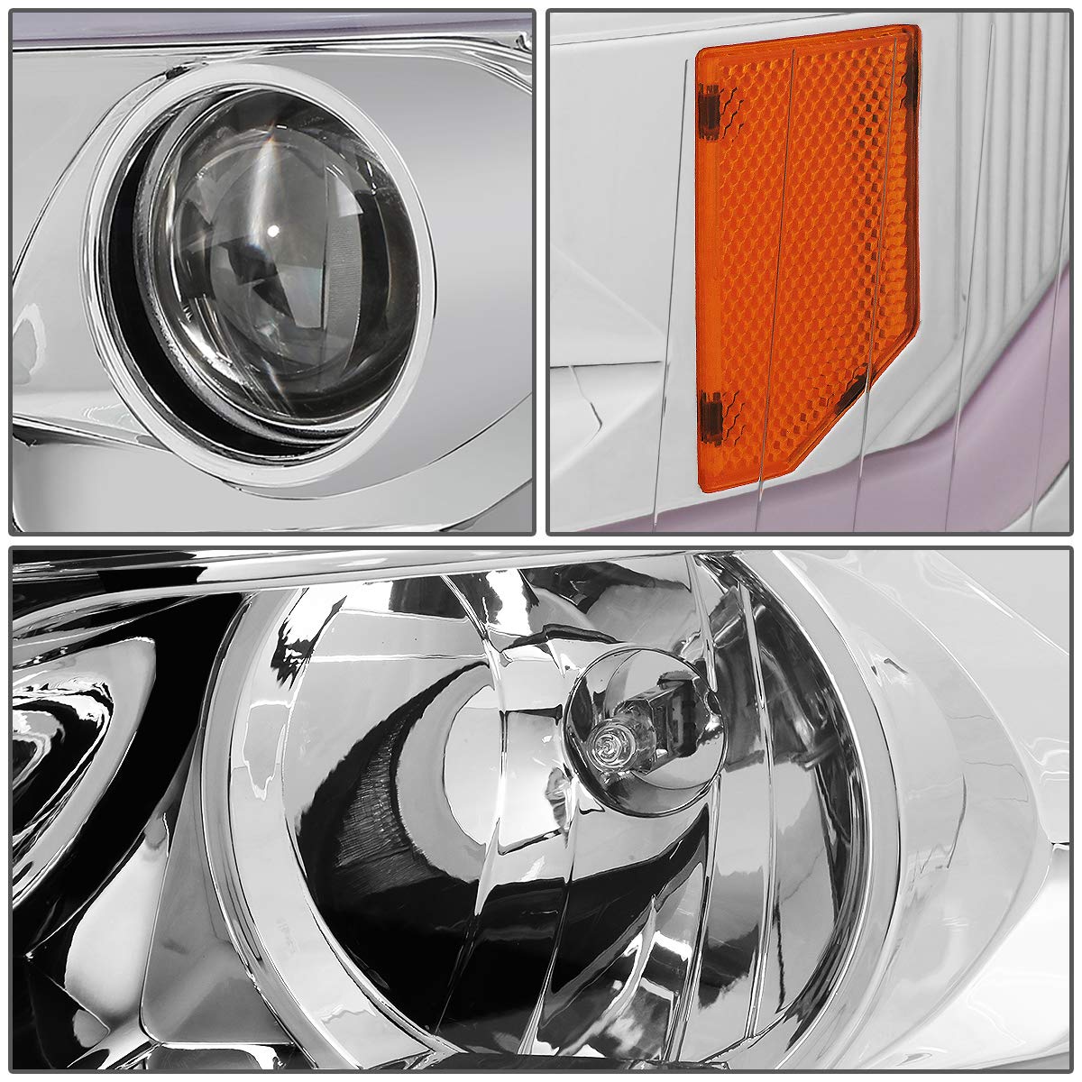 Auto Dynasty LED DRL Headlights for 2007-2014 Chevy Silverado - Sequential Turn Signal for Enhanced Visibility