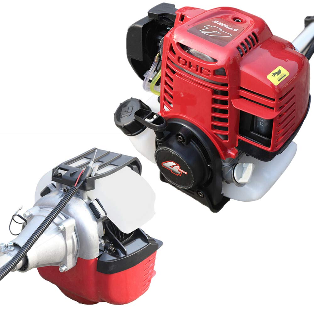 37CC Gas Pole Saw - 4-Stroke Chainsaw for Tree Trimming & Pruning - Long Reach Trimmer for Garden & Farm Use