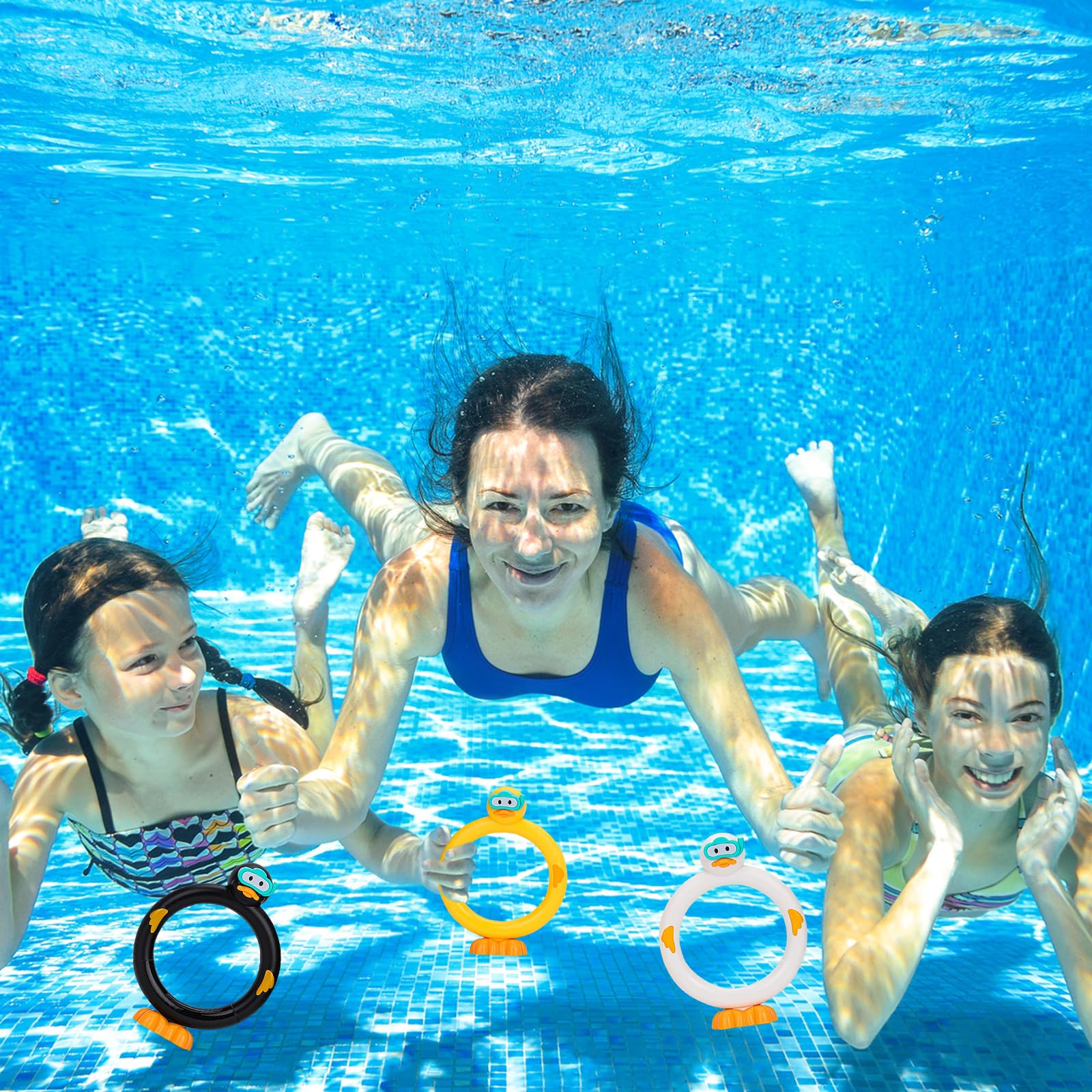 **Best Diving Toys for Kids - Fun Pool Games & Swimming Toys with Diving Door - Outdoor Water Play for Children - Perfect for Backyard Pools, Beaches & Summer Activities**