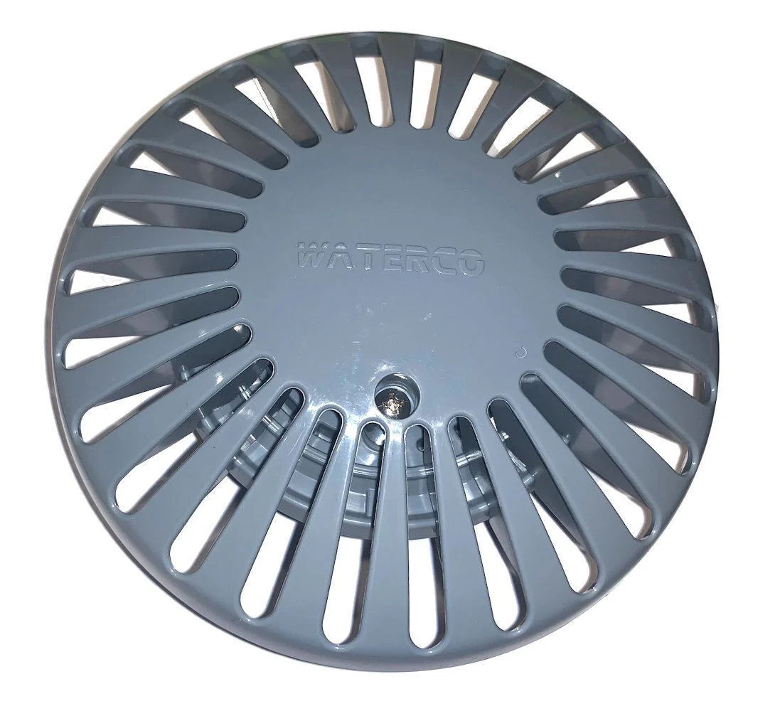 Pentair 50mm Grey Fiberglass Suction Cover - Durable Pool & Spa Safety Replacement Part for Inground Swimming Pools