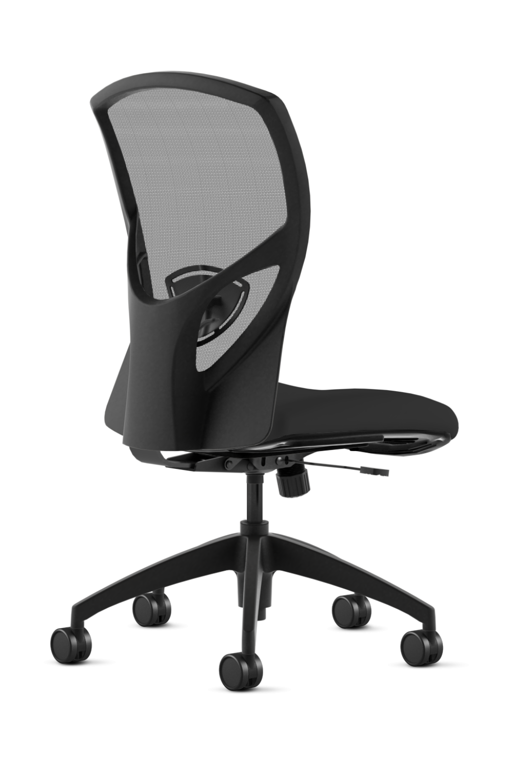 9 to 5 Theory Mid Back Ergonomic Office Chair with Adjustable Seat Slider - Lumbar Support Mesh Task Chair for Home & Office Workspace (Model 2160) - Perfect for Long Hours of Computer Work, Gaming, and Remote Working
