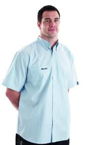 Kooga Rugby Oxford Shirt - Pale Blue for After Match, Leisure & Tour - Comfortable & Stylish for Sports & Casual Wear