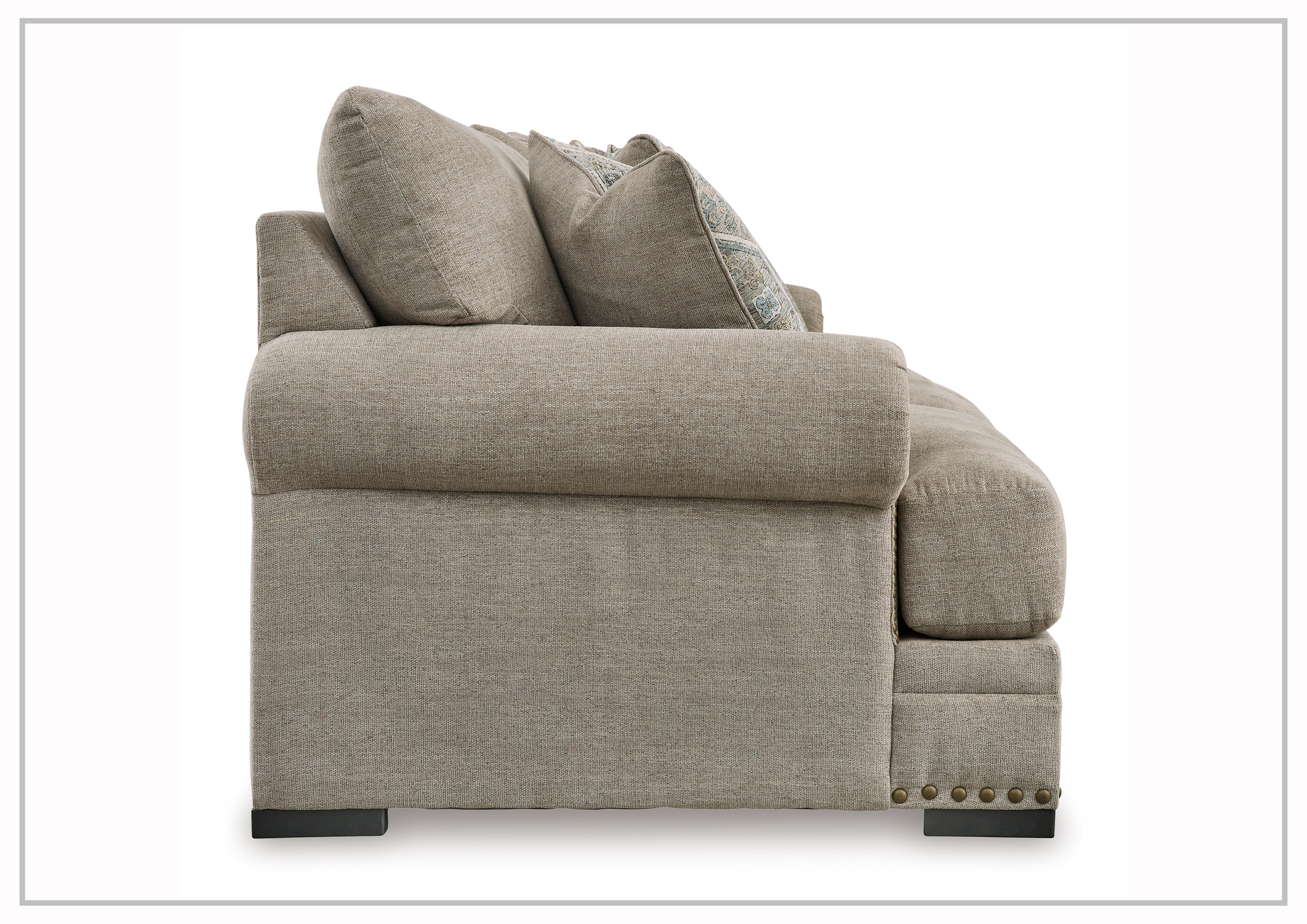 Galeshire 3-Seater Fabric Sofa - Comfortable Modern Living Room Couch for Small Spaces, Apartments & Cozy Homes | Perfect for Relaxing, Entertaining & Movie Nights