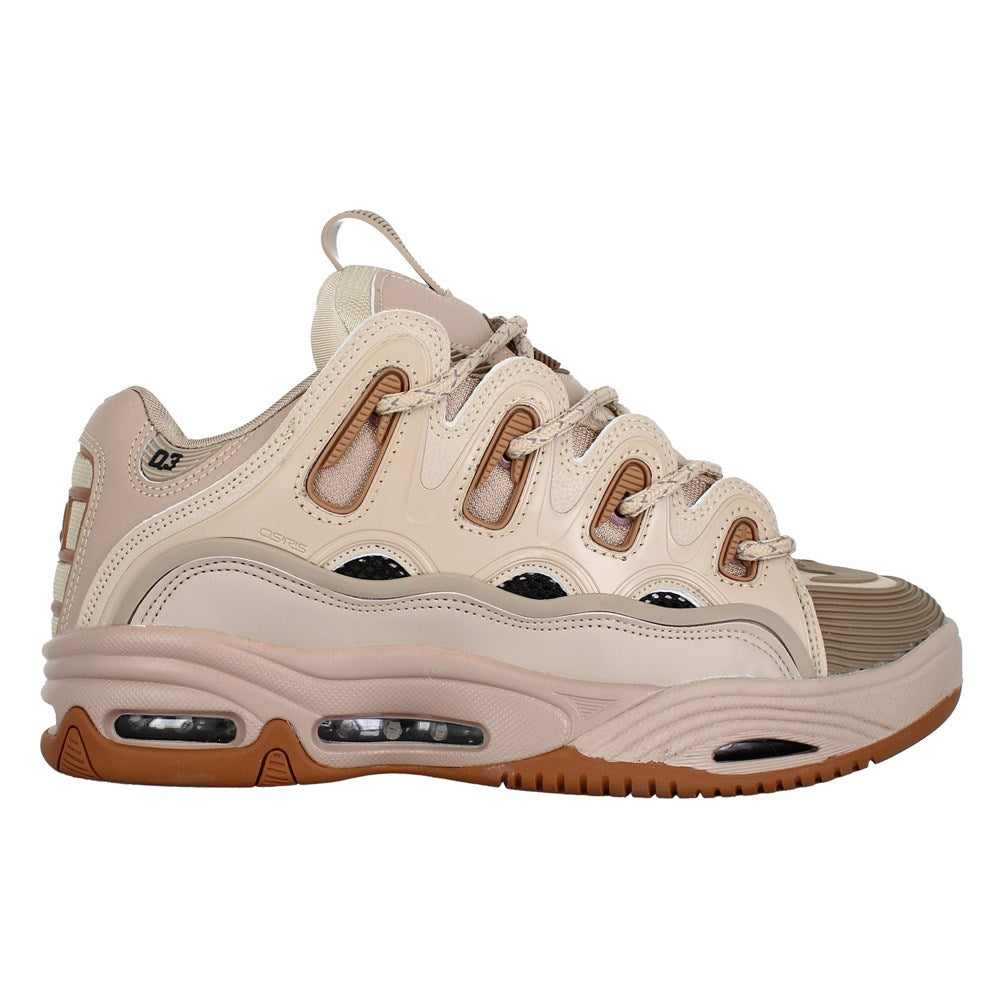 Osiris D3 2001 Skateboard Shoes - Copperhead/Sand/Tan Colorway | Retro Sneakers for Men & Women | Perfect for Skateboarding, Streetwear & Casual Fashion