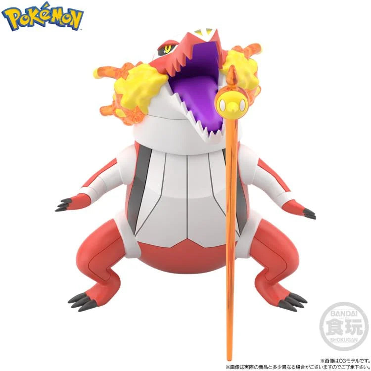 Bandai Pokemon Scale World Paldea Region Nemona, Skeledirge & Pawmot 3-Pack Trading Figure Set - Collectible Action Figures for Display, Gifts & Pokemon Battles