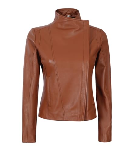 Arezzo - Cognac Womens Leather Jacket