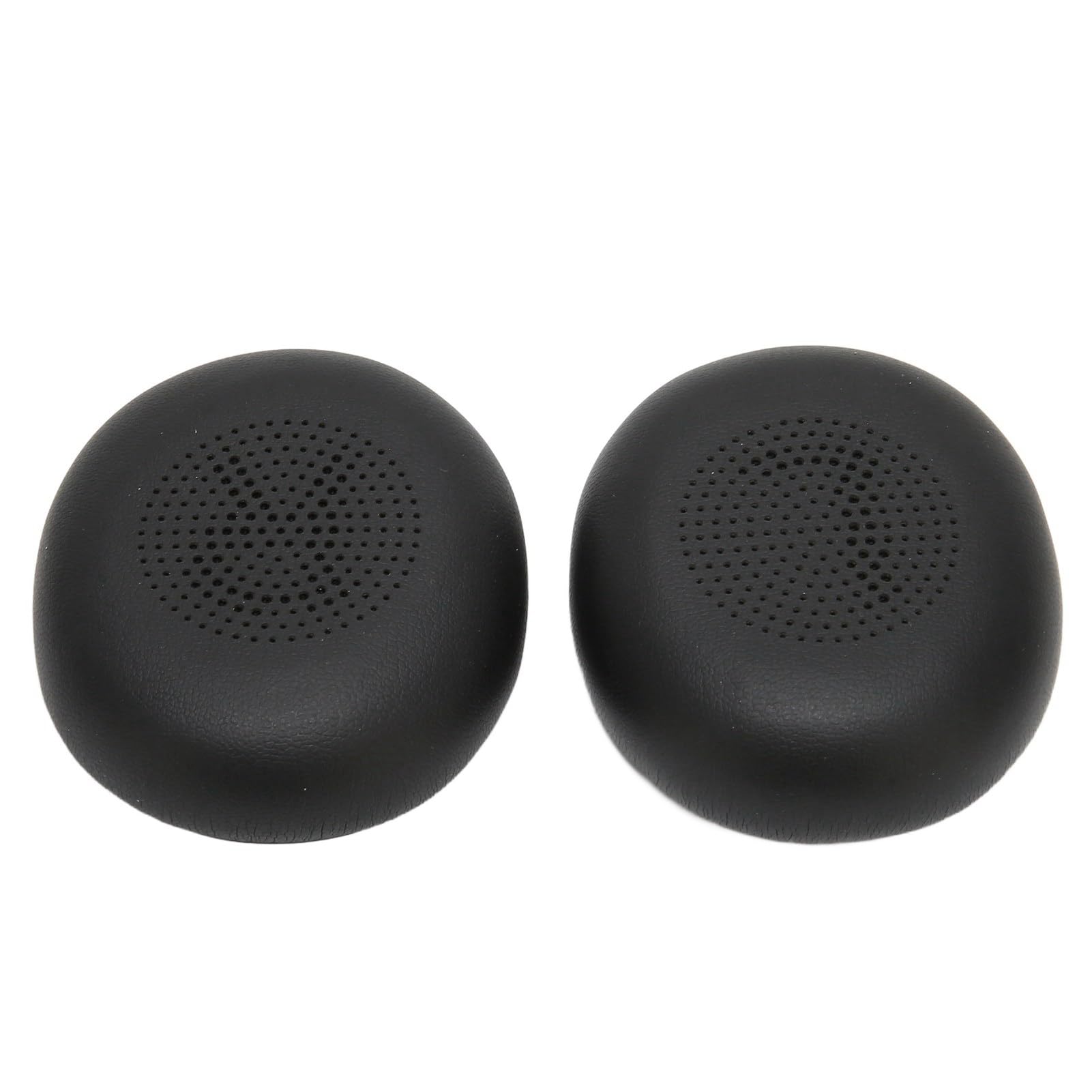 Premium Replacement Earpads for Jabra Elite 45h & Evolve2 65 (65MS/65UC USB) - Professional Protein Leather Ear Cushions (1 Pair, Black) - Perfect for Office, Call Centers & Remote Work