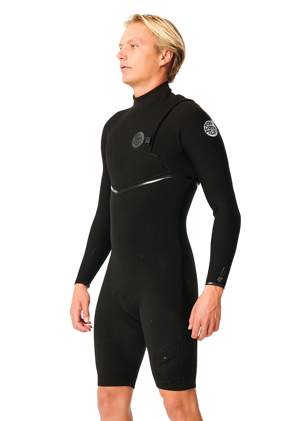 Rip Curl Men's E Bomb 2mm GBS Zipperless Long Sleeve Spring Wetsuit - Perfect for Surfing, Diving & Water Sports in Cool Conditions