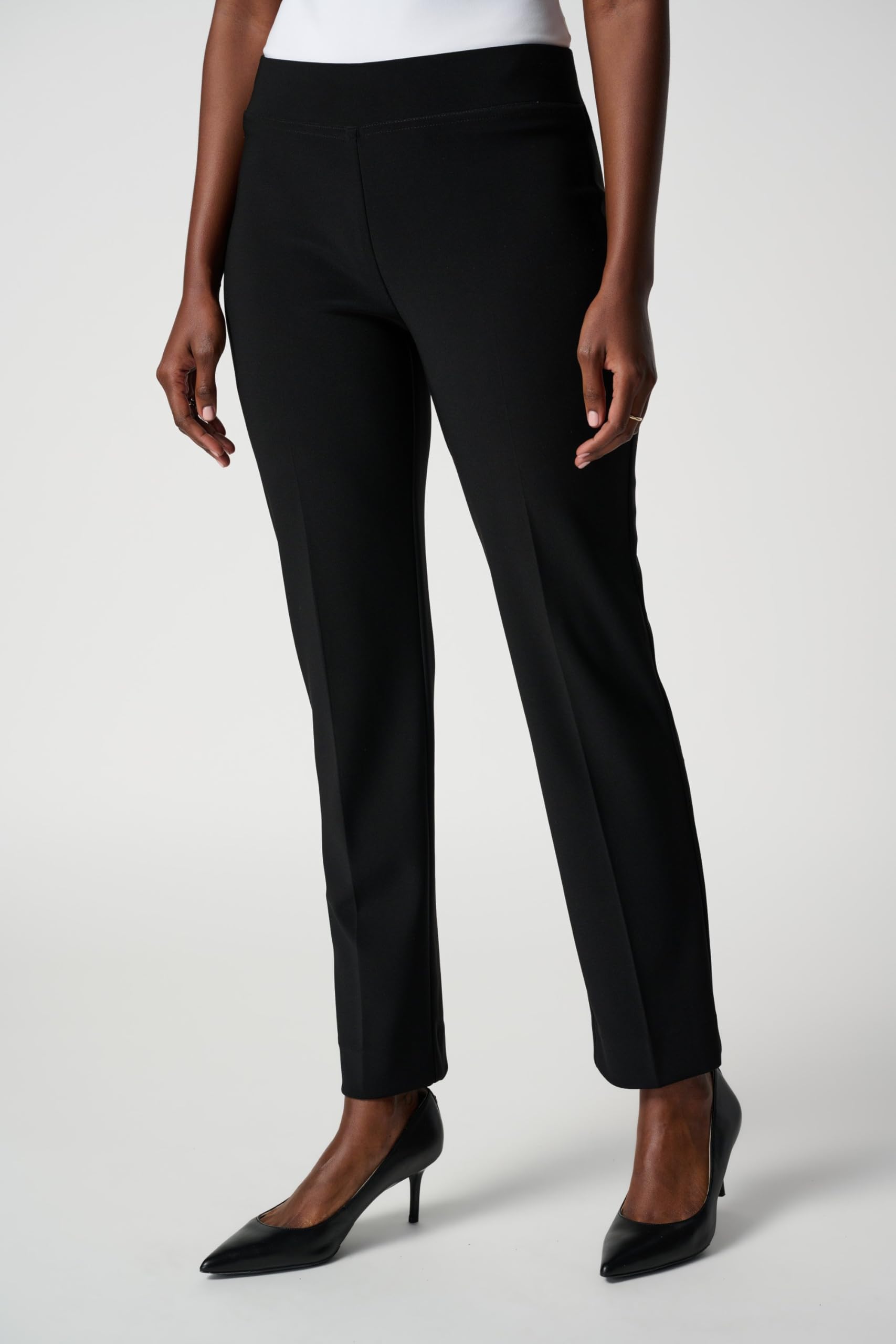 Women's Classic High Waist Dress Pants for Office Work - Professional Trousers for Business, Formal & Workwear - Comfortable Stretch Fabric for All-Day Wear