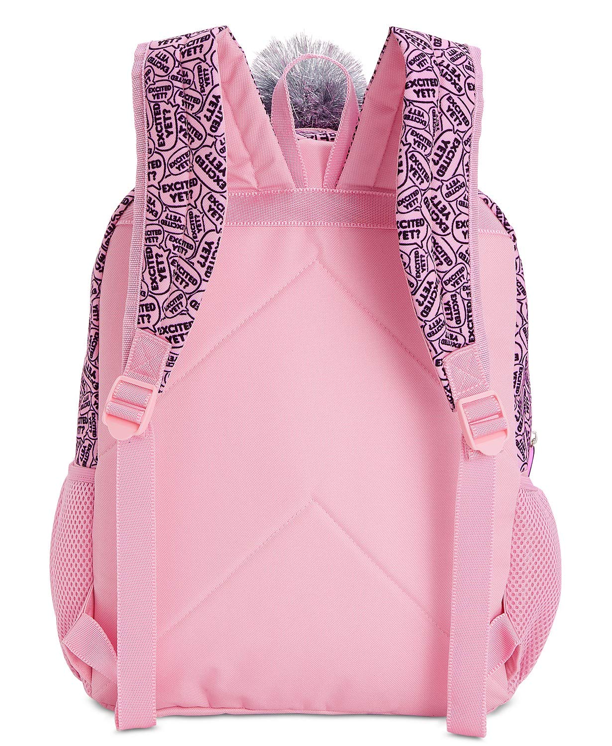 LOL Surprise Queen Kitty Backpack for Girls - 16 Inch Cute Pink School Backpack for Elementary Students - Perfect for School, Travel & Playdates