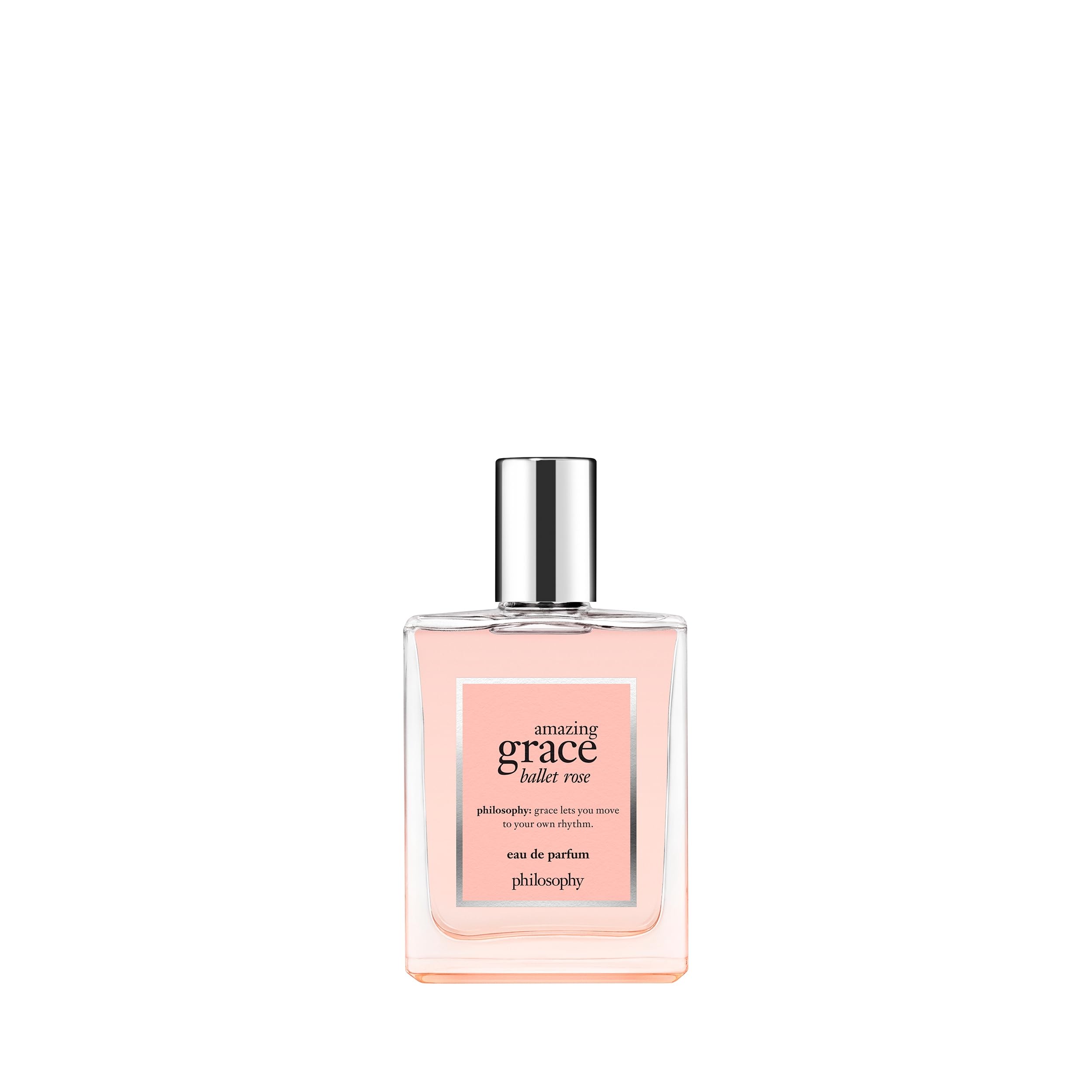Philosophy Amazing Grace Ballet Rose Eau de Parfum for Women - Floral Perfume with Rose, Lychee & Musk Notes - Long Lasting Fragrance - 2 fl oz - Perfect for Date Nights & Special Occasions