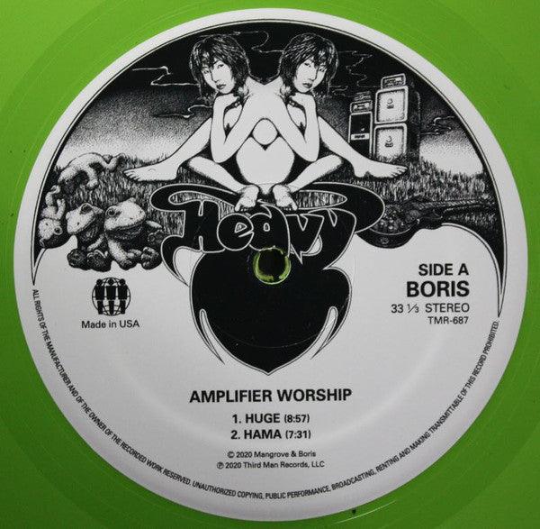 Boris Amplifier Worship - Limited Edition Treefrog Opaque Green Vinyl Record | Alternative Rock Music for Audiophiles & Vinyl Collectors | Perfect for Home Listening & Music Enthusiast Gifts