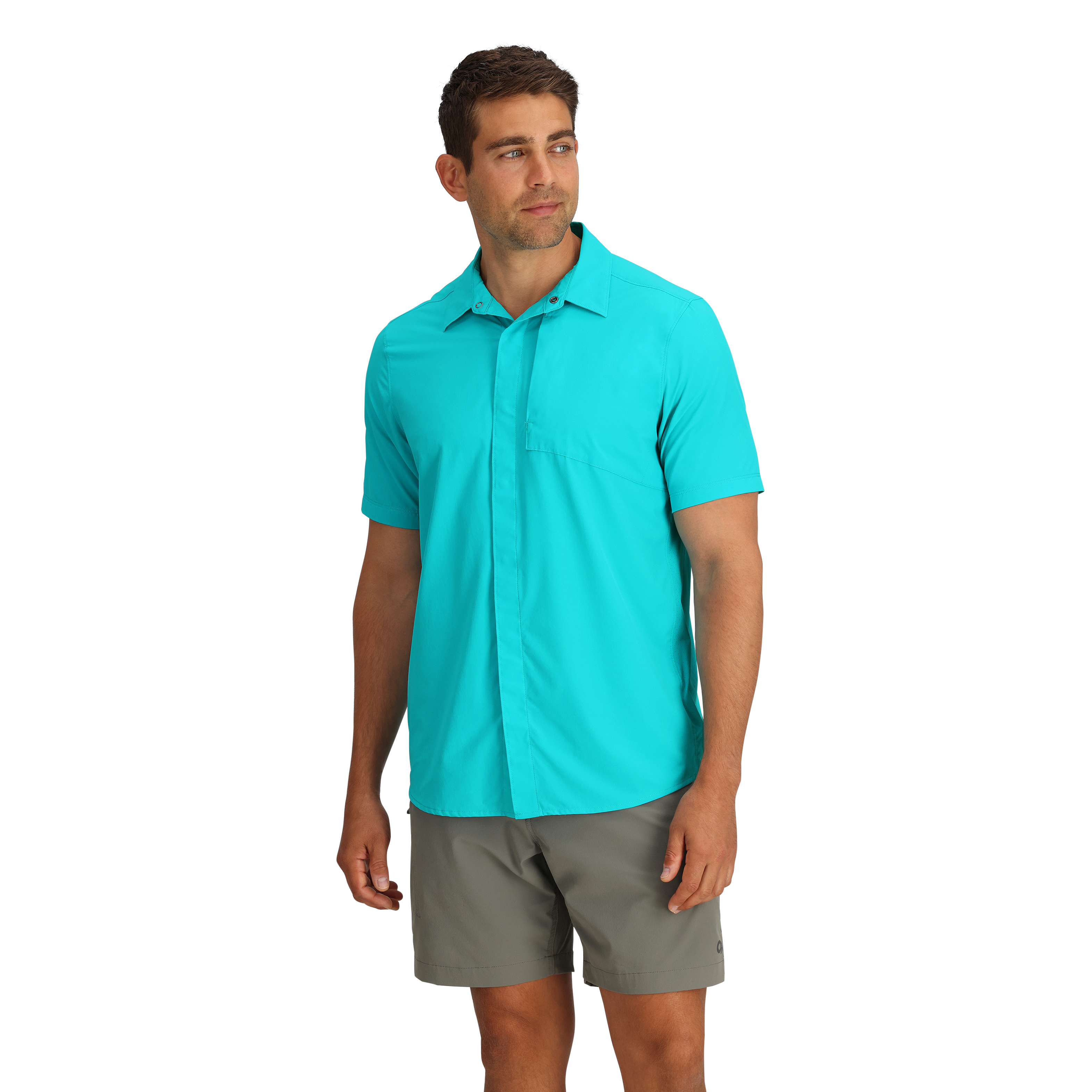 Men's Astroman Air Short Sleeve Shirt - Lightweight Breathable Quick-Dry Performance T-Shirt for Running, Gym & Outdoor Activities