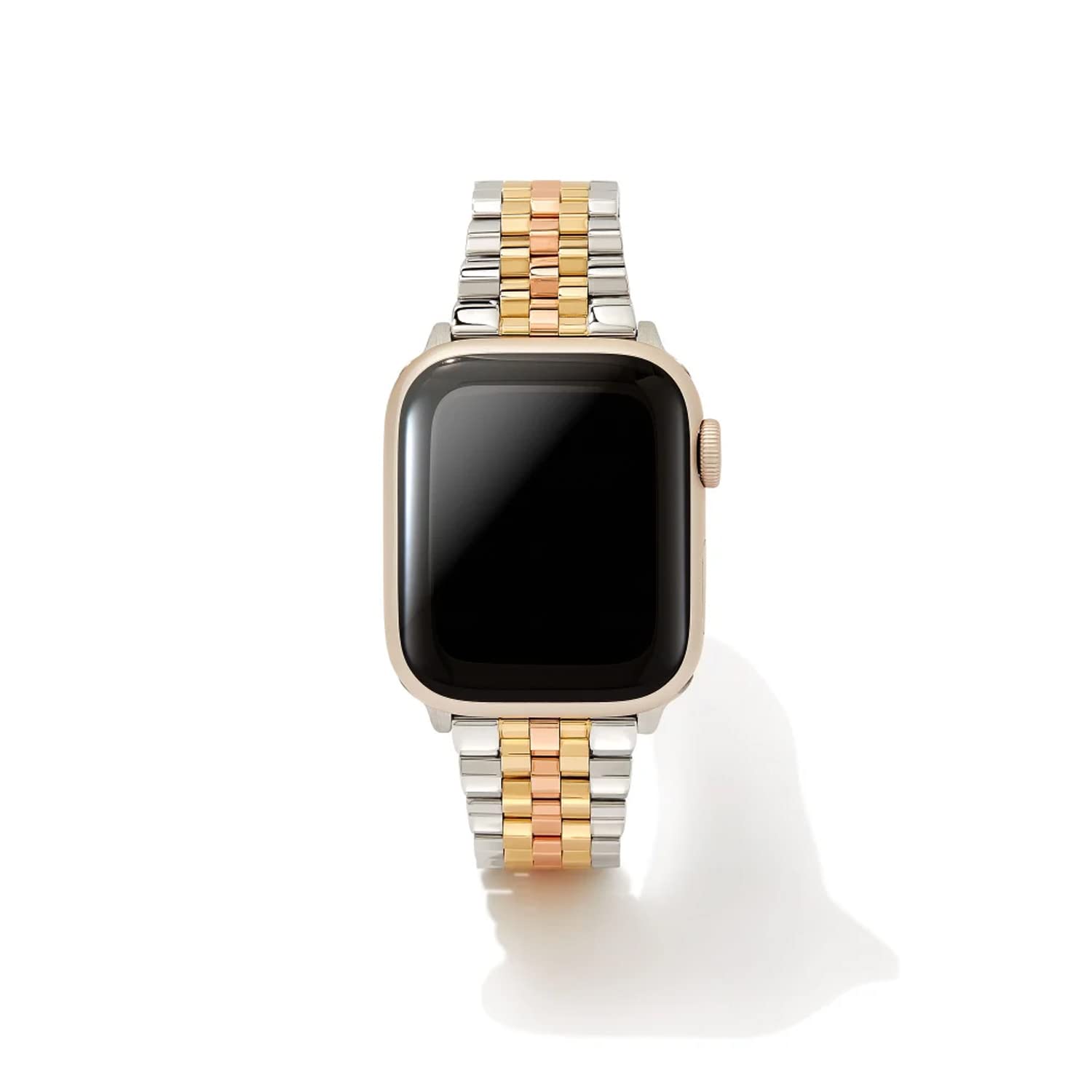 Kendra Scott Alex 5 Link Watch Bands for Apple Watch Series 1-8 & Samsung Galaxy Watch 20mm - Stylish & Durable Replacement Straps for Workouts, Office & Everyday Wear