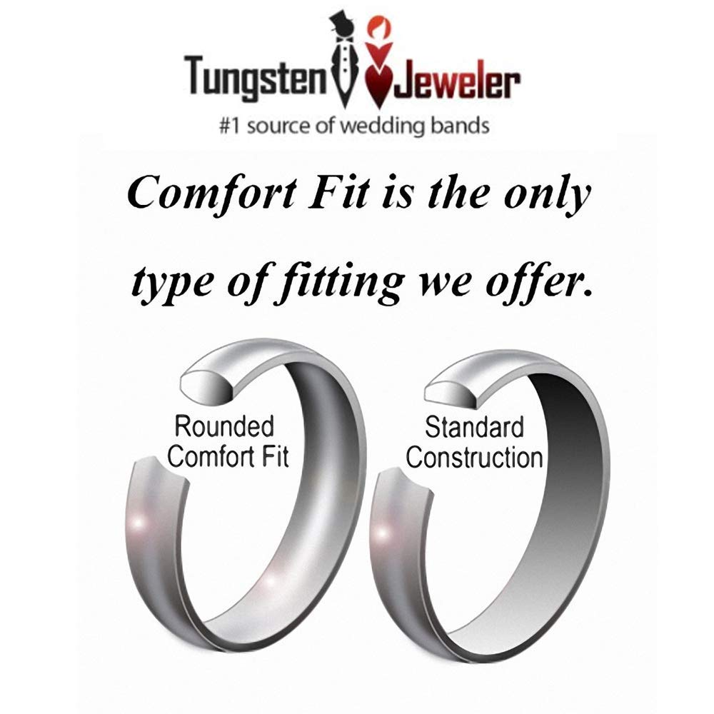 Personalized Titanium Wedding Rings for Men & Women - Free Laser Engraving - 7.5mm Yellow IP Milgrain Band with Notched Center - Perfect Couples Rings for Anniversaries, Engagements & Special Occasions