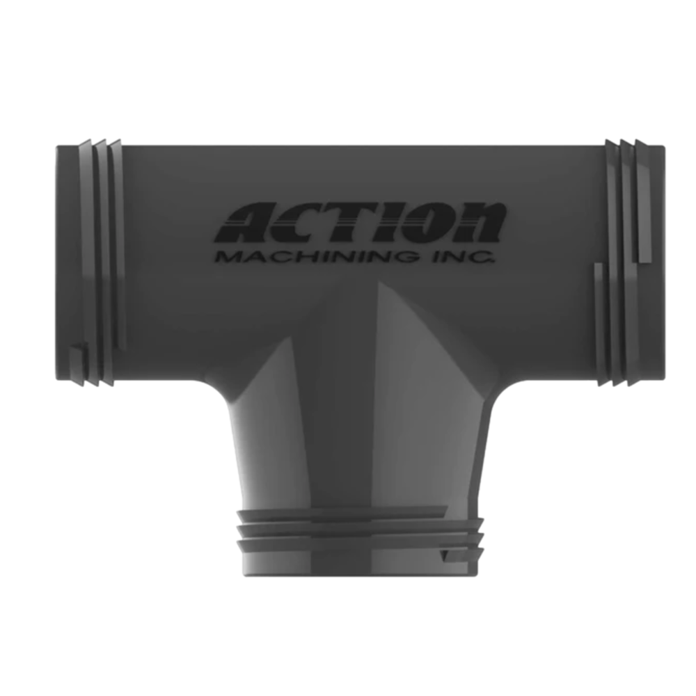 Action Machining 1 Inch Manifold - High-Quality CNC Machined Aluminum Manifold for Air & Hydraulic Systems | Perfect for Pneumatic Tools, Automotive & Industrial Applications