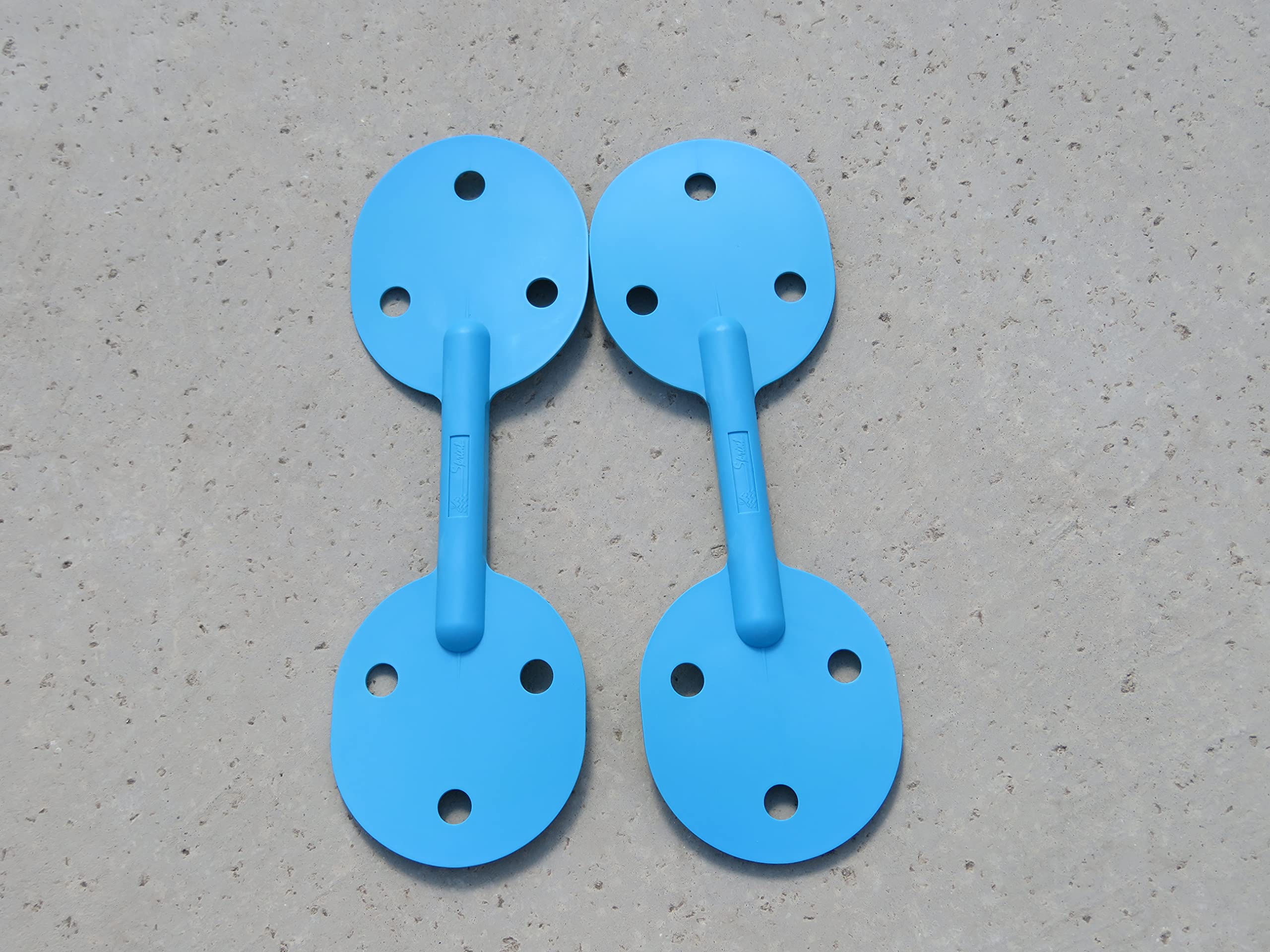 Swim Training Paddles - Set of 2 Yellow Hand Paddles for Swimming Workouts | Improve Stroke Technique & Strength | Perfect for Pool, Open Water & Competitive Swim Training